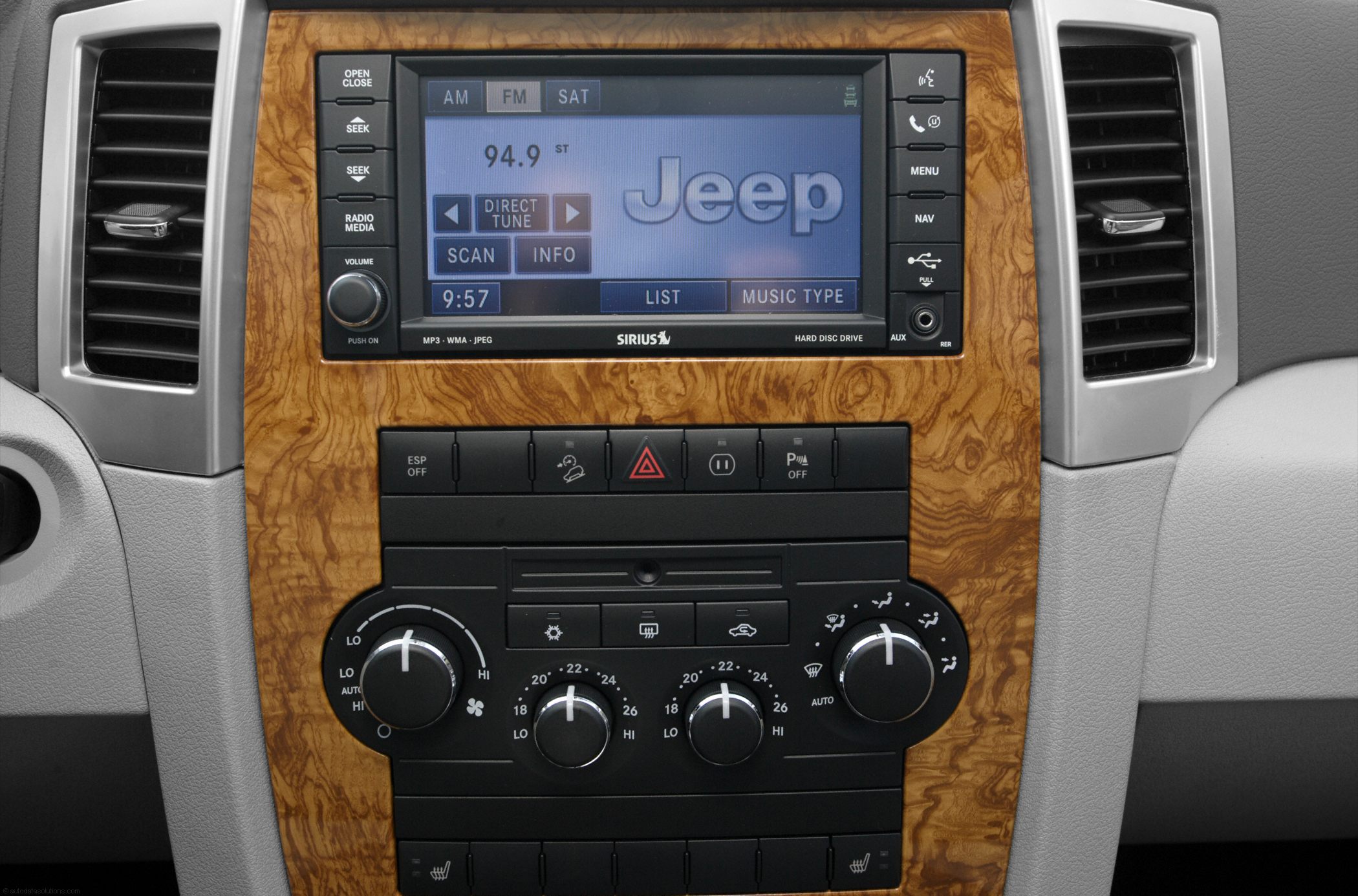 V&S Nawigacja Jeep Compass, Grand Cherokee, Wrangler R